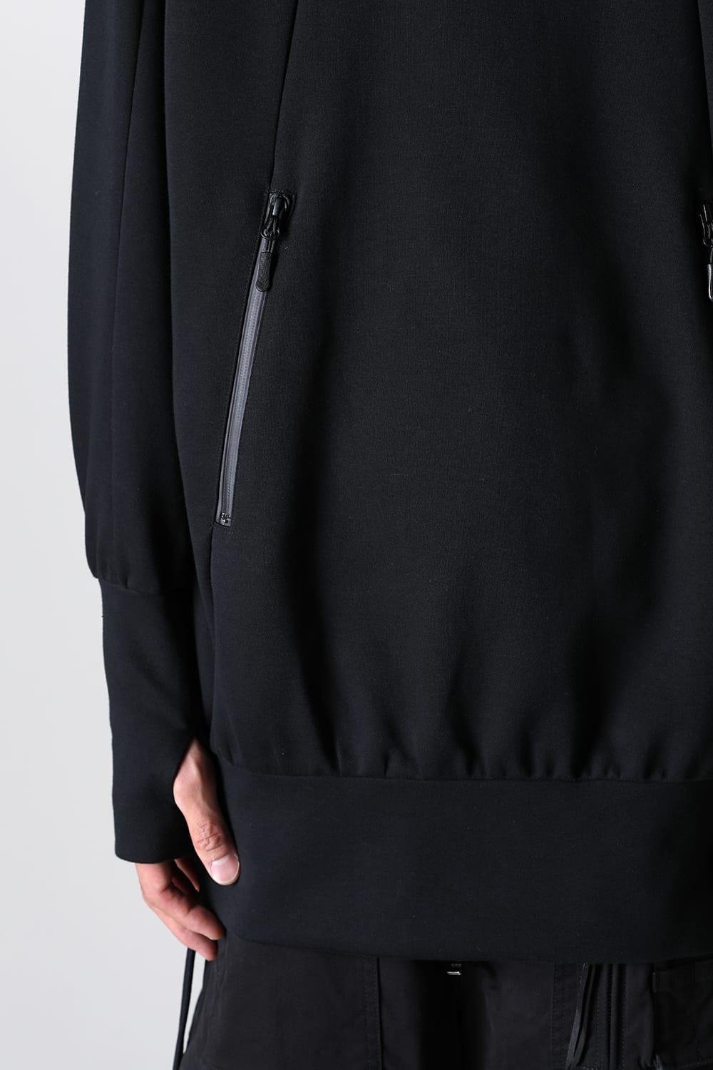 ライン プルオーバージャージー ブラック