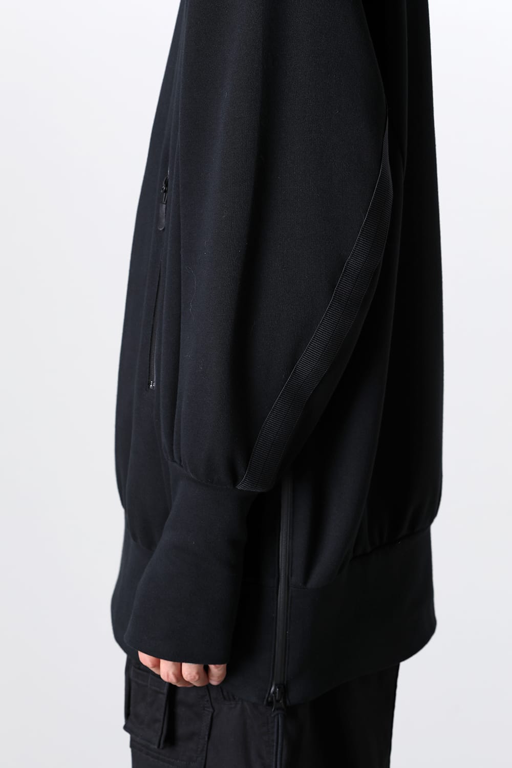 ライン プルオーバージャージー ブラック