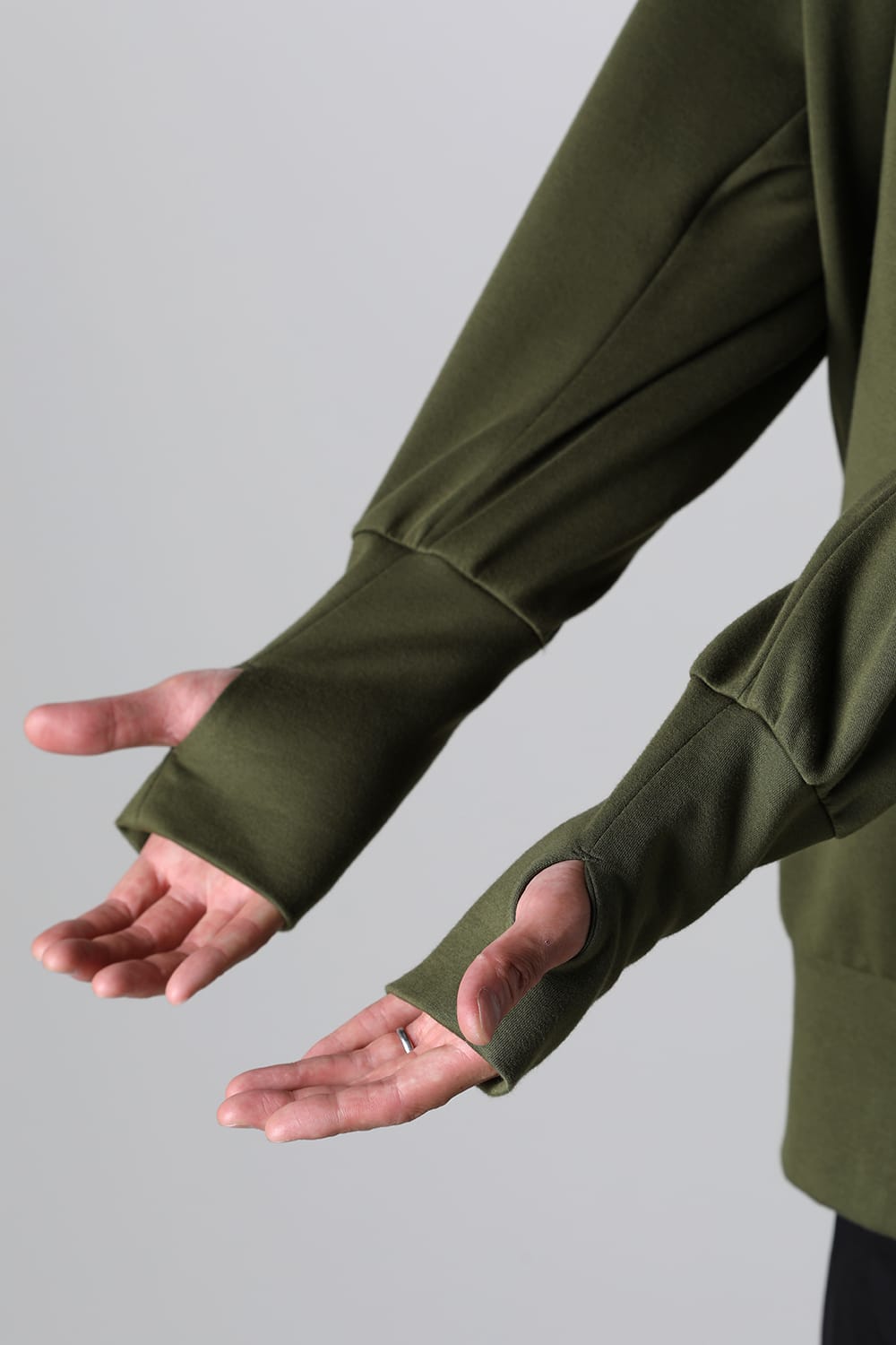 ライン プルオーバージャージー カーキ