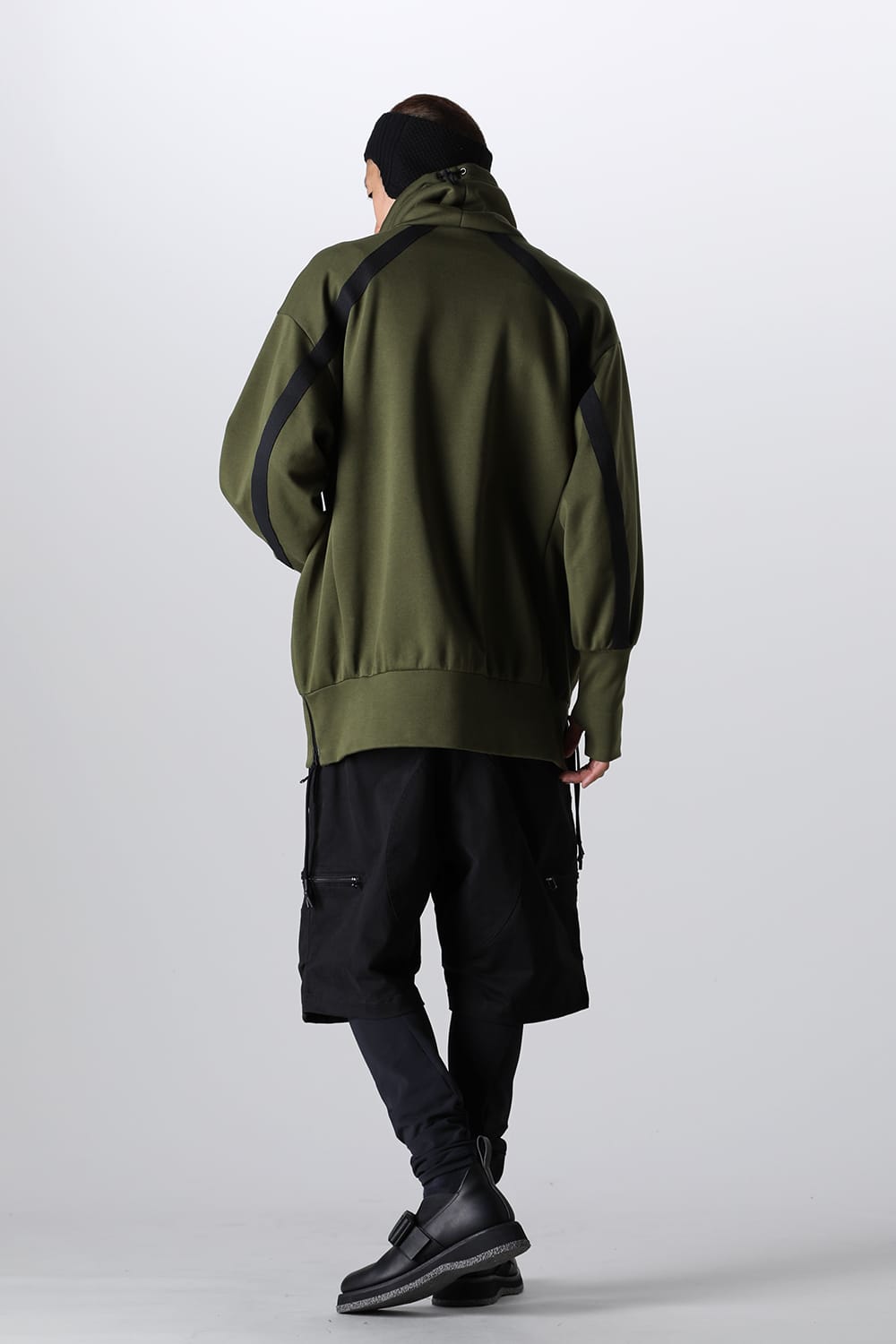 ライン プルオーバージャージー カーキ