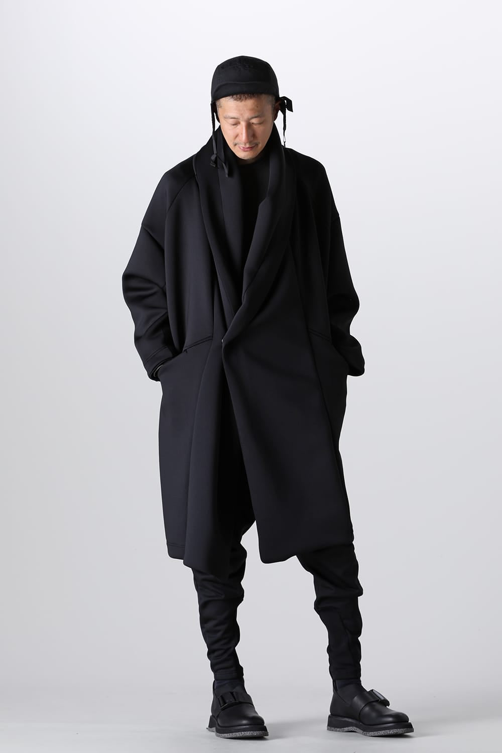 Wrap Jersey Coat