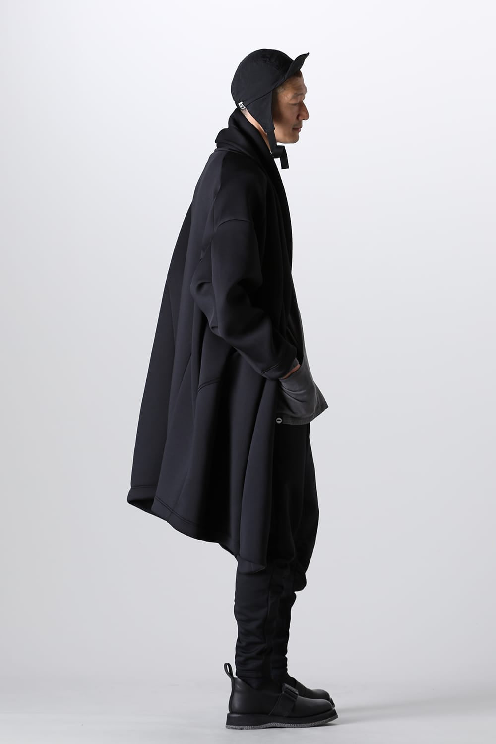 Wrap Jersey Coat