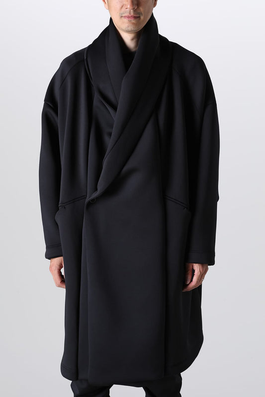 Wrap Jersey Coat