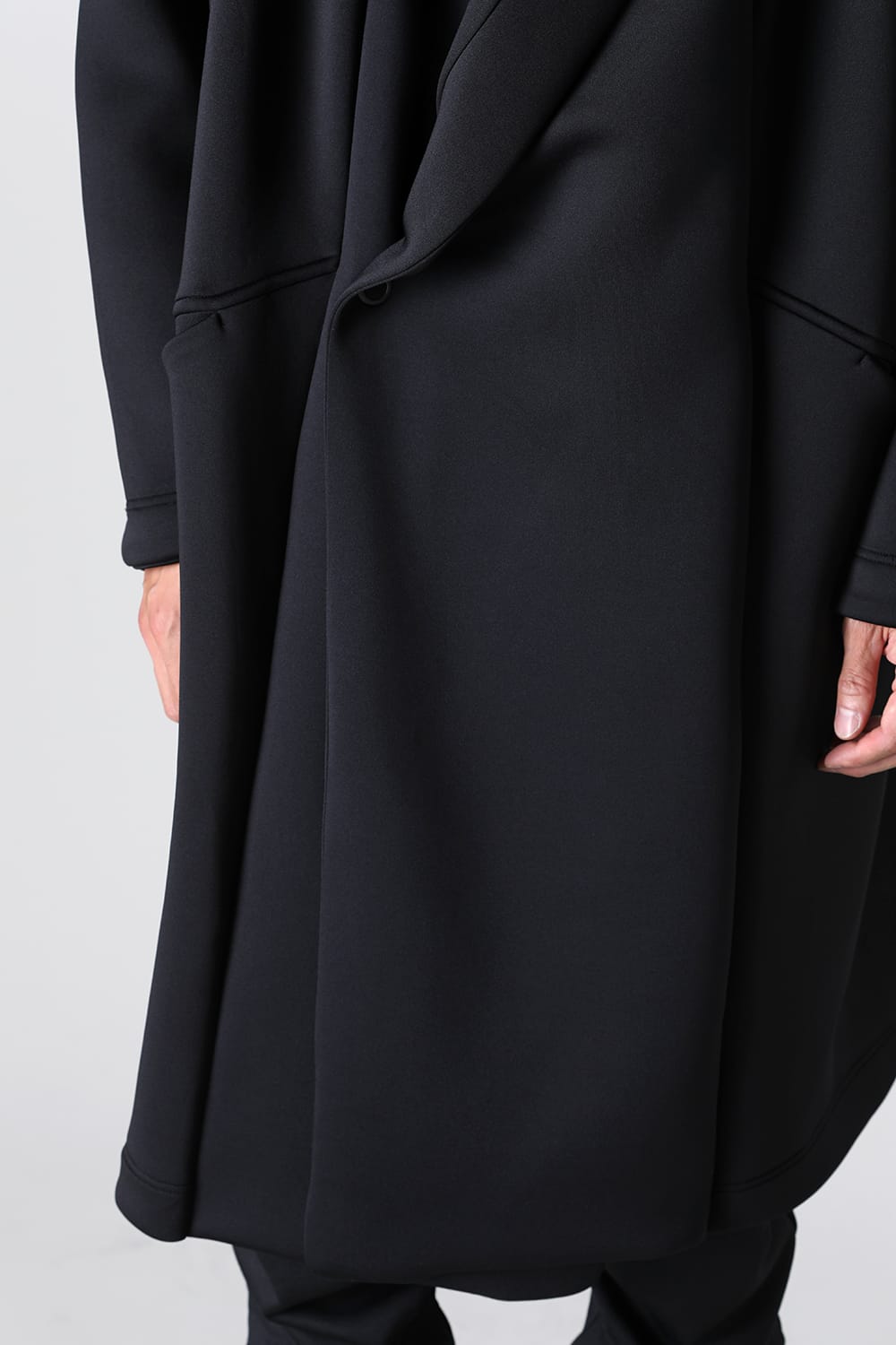 Wrap Jersey Coat