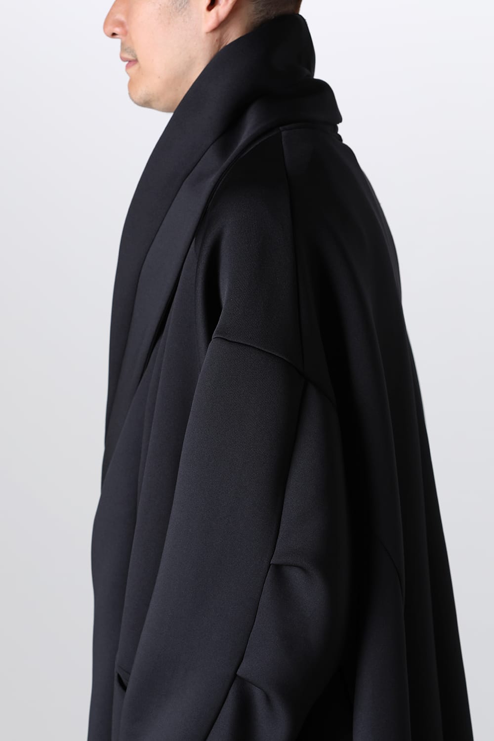 Wrap Jersey Coat