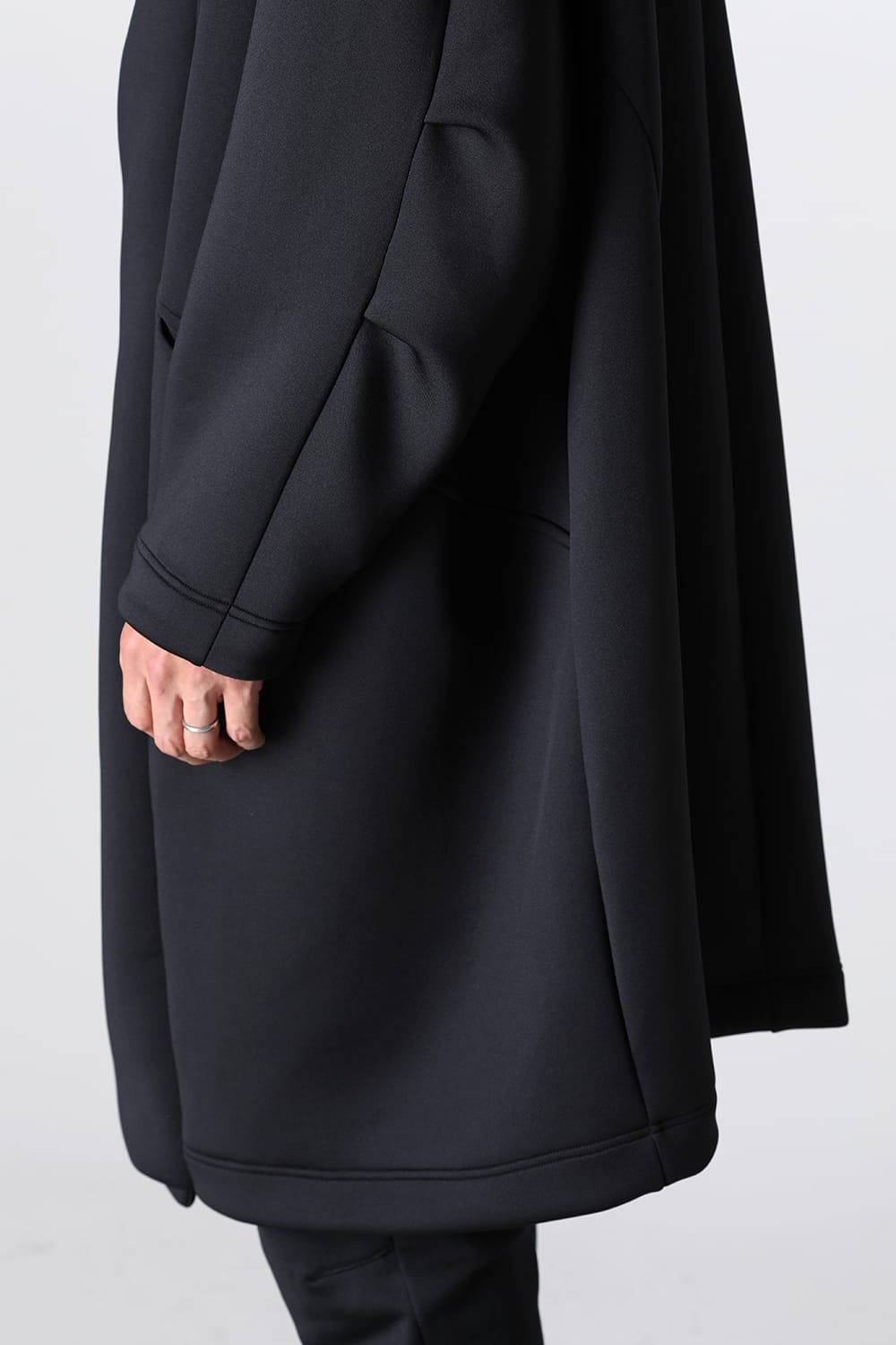 Wrap Jersey Coat