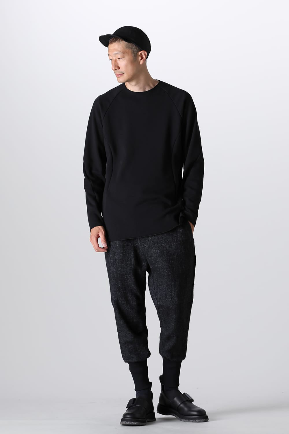 ラグラン L/S Black