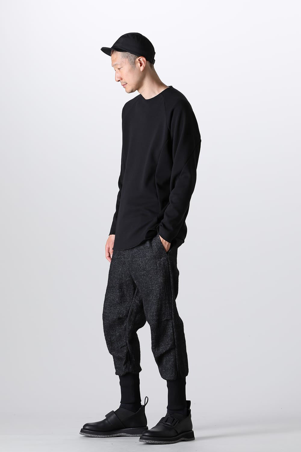 ラグラン L/S Black