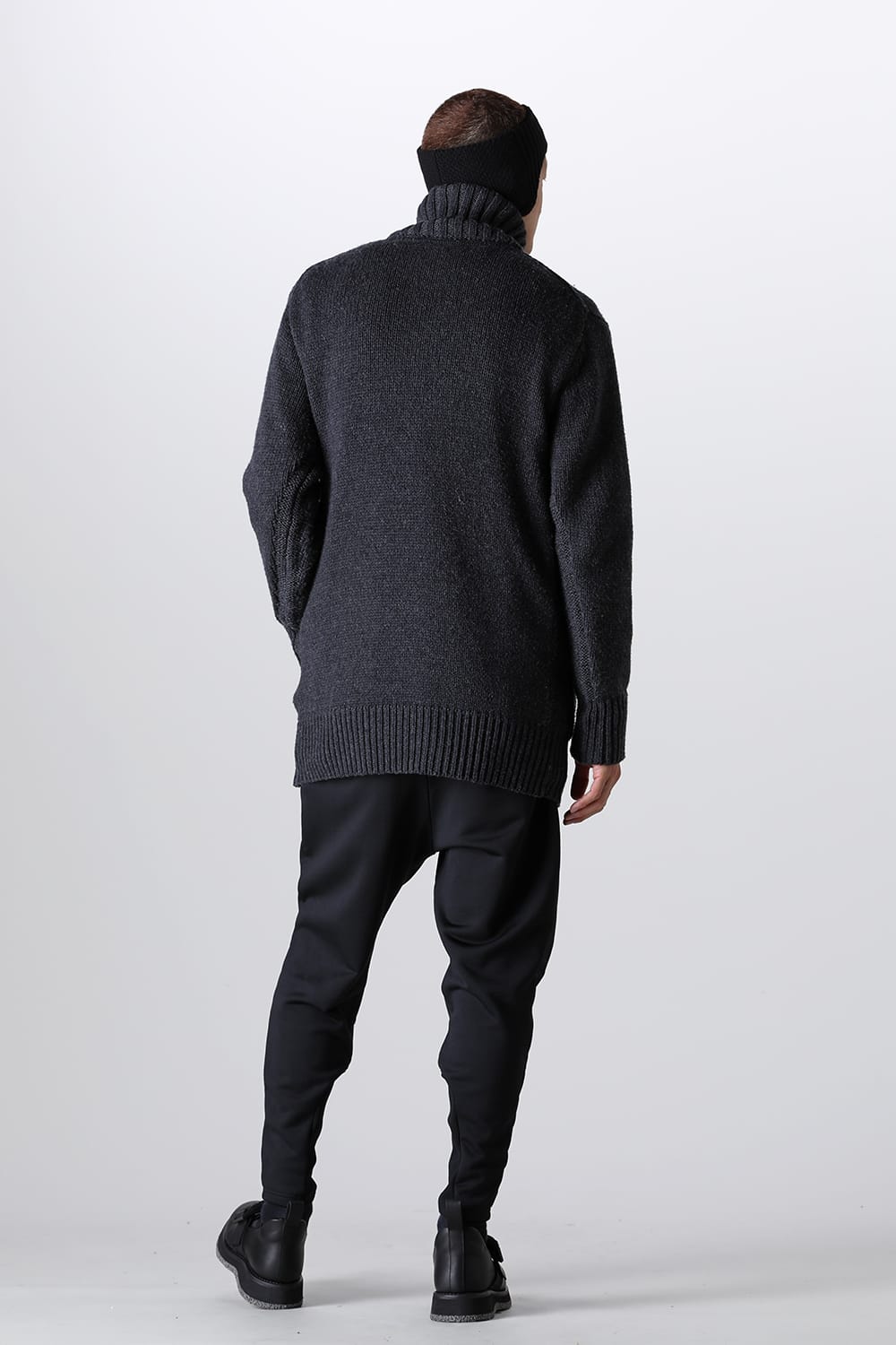 ドライバーズニット チャコールグレー