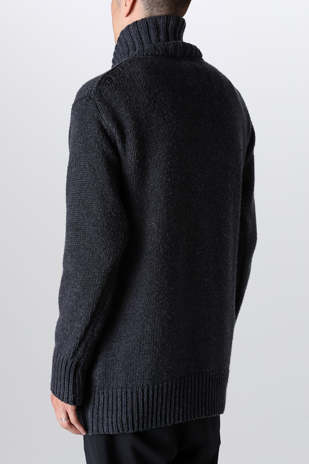 ドライバーズニット チャコールグレー