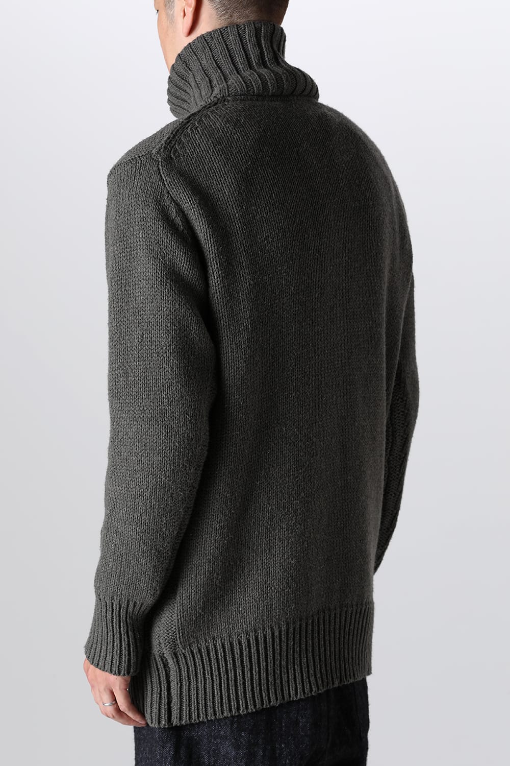 ドライバーズニット カーキ