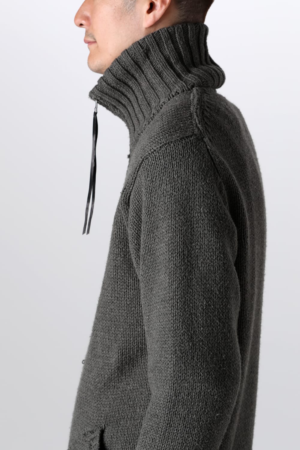 ドライバーズニット カーキ