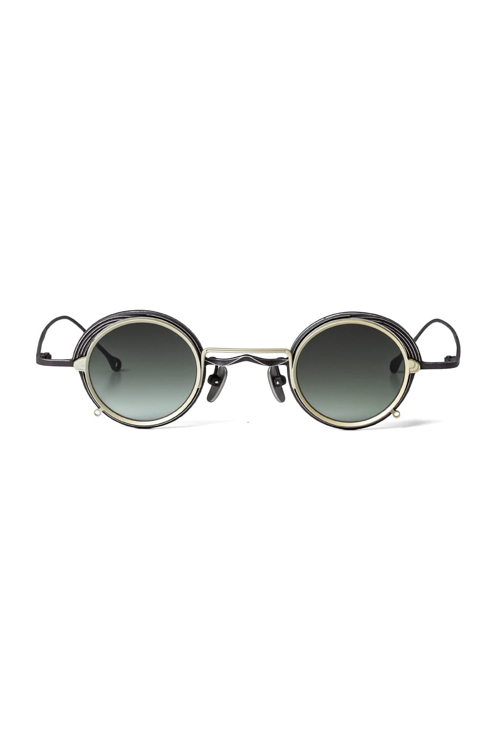 ZIGGY CHEN x RIGARDS Collaboration RG1008ZC / VINTAGE BRONZE x ANTIQUE GOLD (CLIP) GREEN GRADIENT LENS