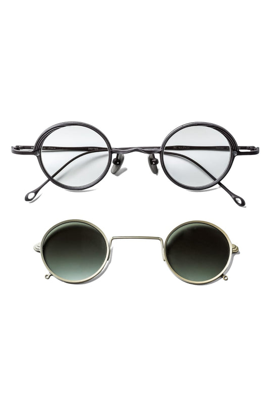 ZIGGY CHEN x RIGARDS Collaboration RG1008ZC / VINTAGE BRONZE x ANTIQUE GOLD (CLIP) GREEN GRADIENT LENS