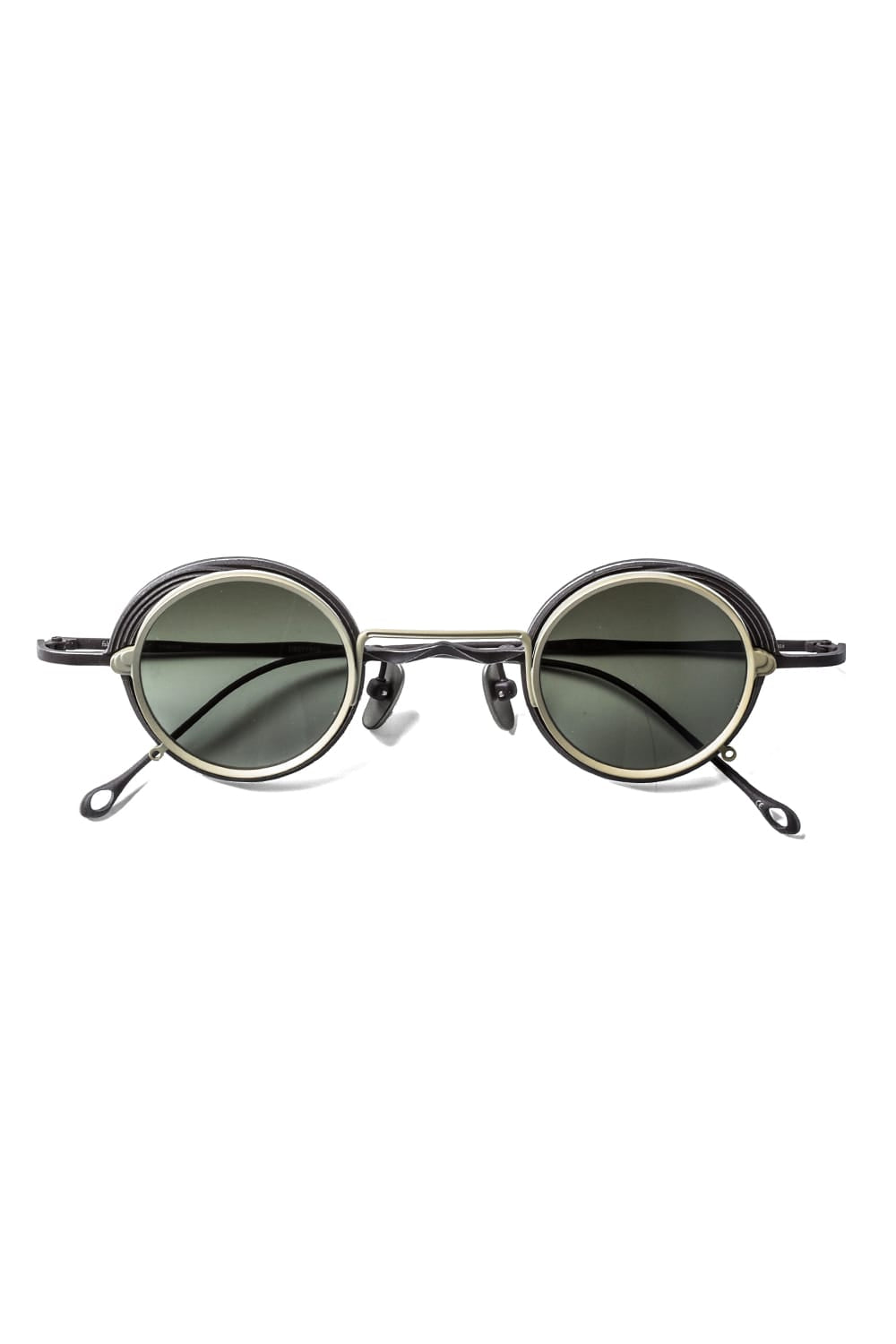 ZIGGY CHEN x RIGARDS Collaboration RG1008ZC / VINTAGE BRONZE x ANTIQUE GOLD (CLIP) GREEN GRADIENT LENS