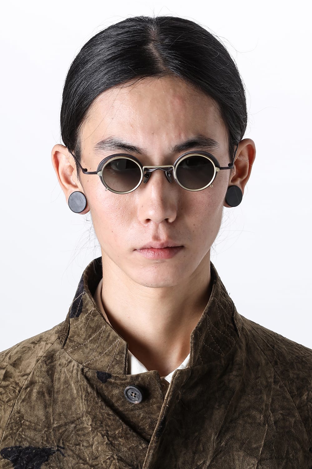 ZIGGY CHEN x RIGARDS Collaboration RG1008ZC / VINTAGE BRONZE x ANTIQUE GOLD (CLIP) GREEN GRADIENT LENS