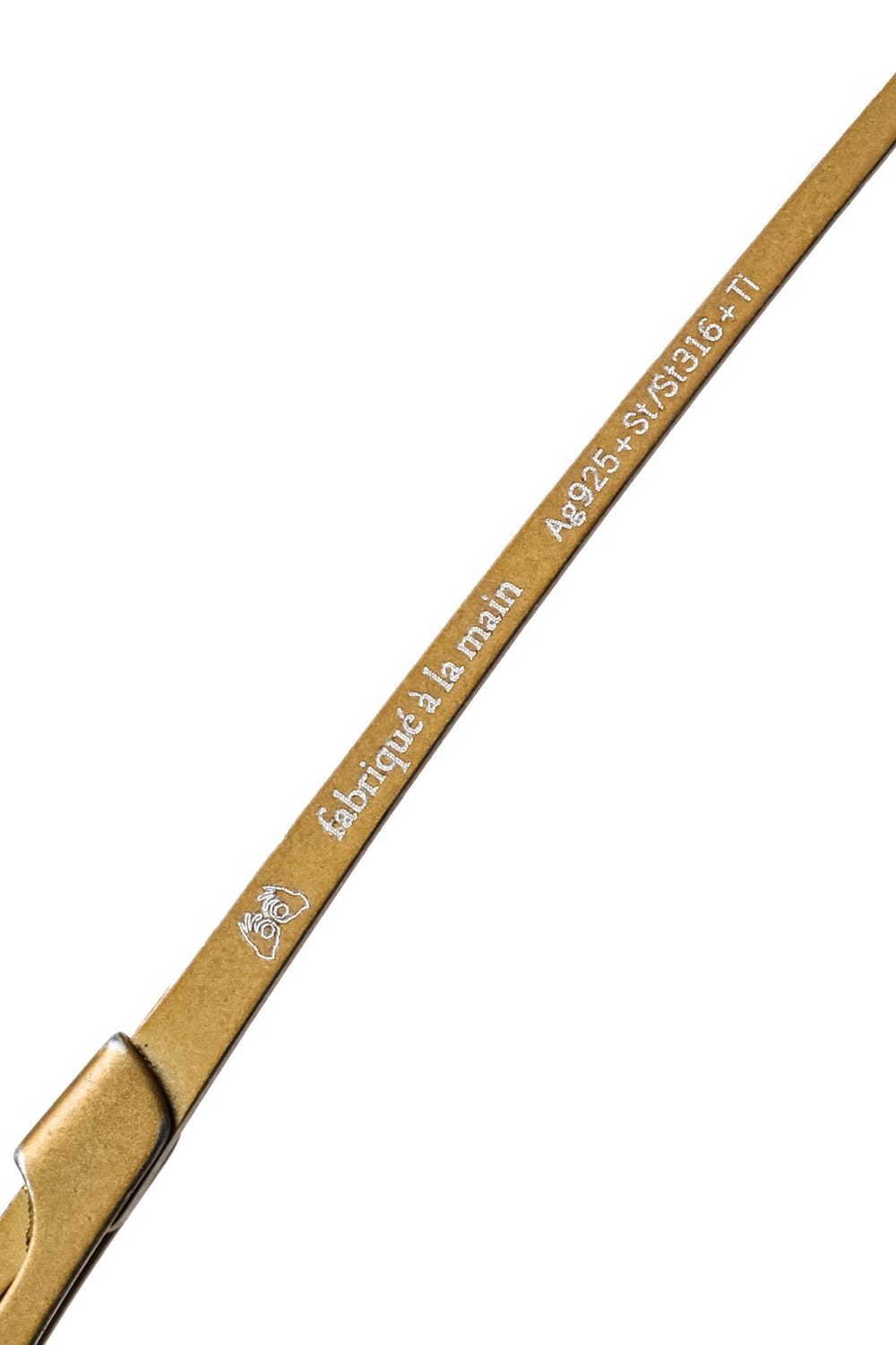 RIGARDS x The Viridi-anne collaboration sunglasses - RG2000TVA ANTIQUE GOLD/TITANIUM/YELLOW