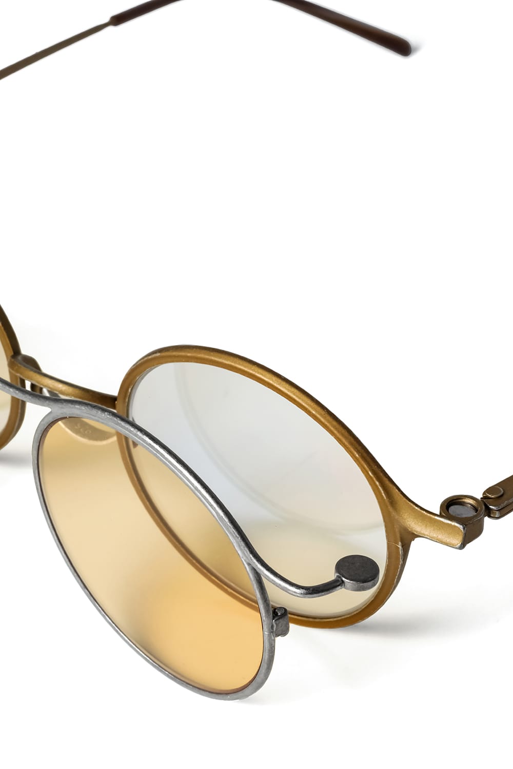 RIGARDS x The Viridi-anne collaboration sunglasses - RG2000TVA ANTIQUE GOLD/TITANIUM/YELLOW