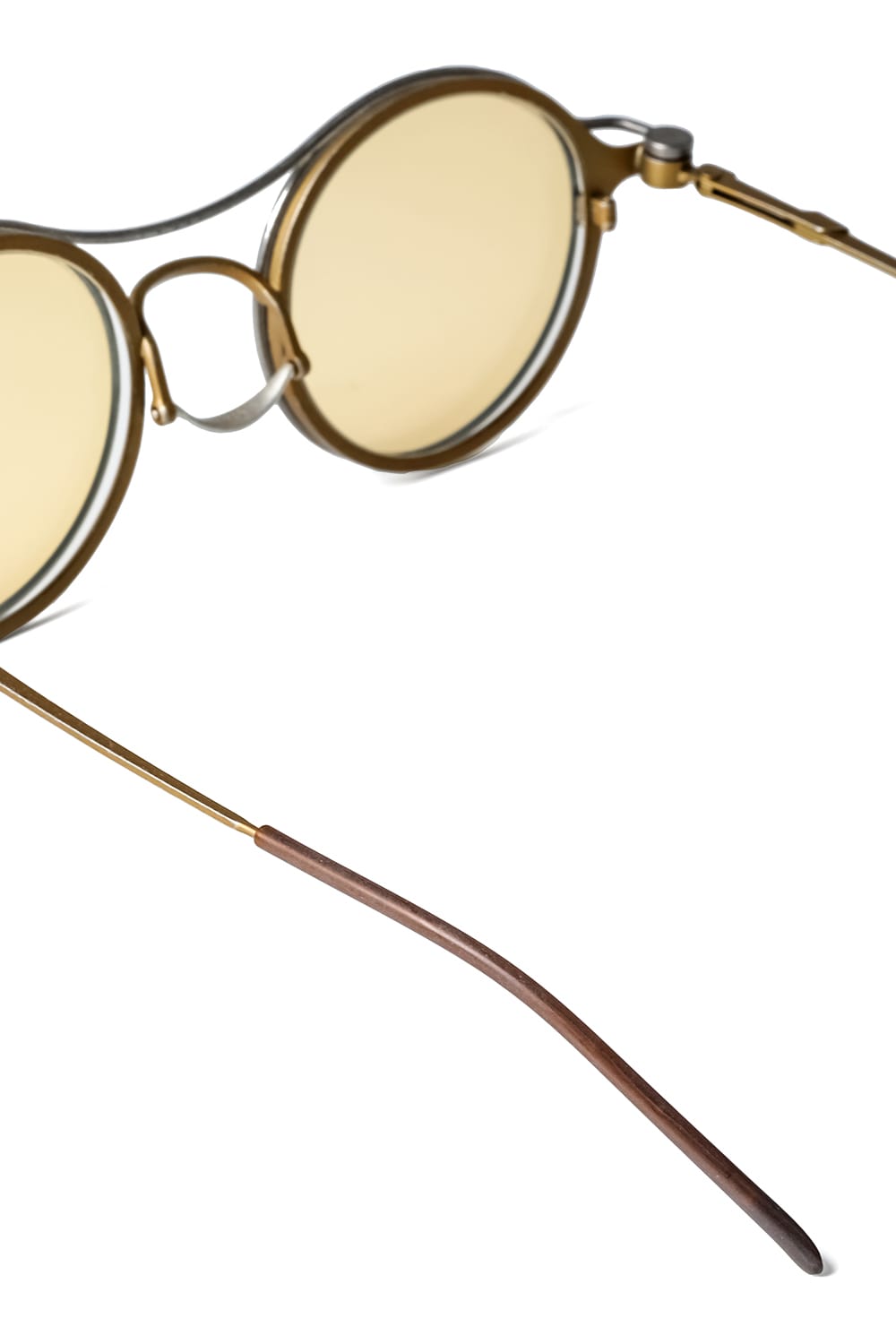 RIGARDS x The Viridi-anne collaboration sunglasses - RG2000TVA ANTIQUE GOLD/TITANIUM/YELLOW