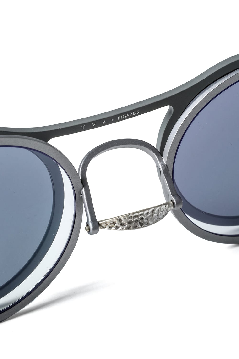 RIGARDS x The Viridi-anne collaboration sunglasses - RG2001TVA Gray + Gray / Clear + D.Gray Lens / Matte