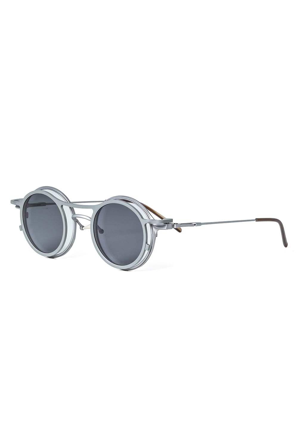 RIGARDS x The Viridi-anne collaboration sunglasses - RG2001TVA Gray + Gray / Clear + D.Gray Lens / Matte