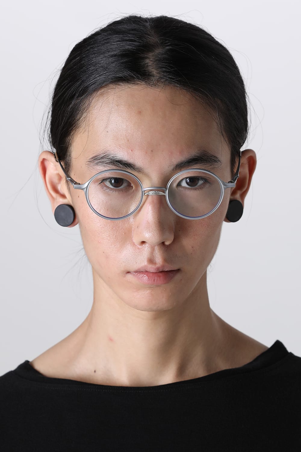 RIGARDS x The Viridi-anne collaboration sunglasses - RG2001TVA Gray + Gray / Clear + D.Gray Lens / Matte