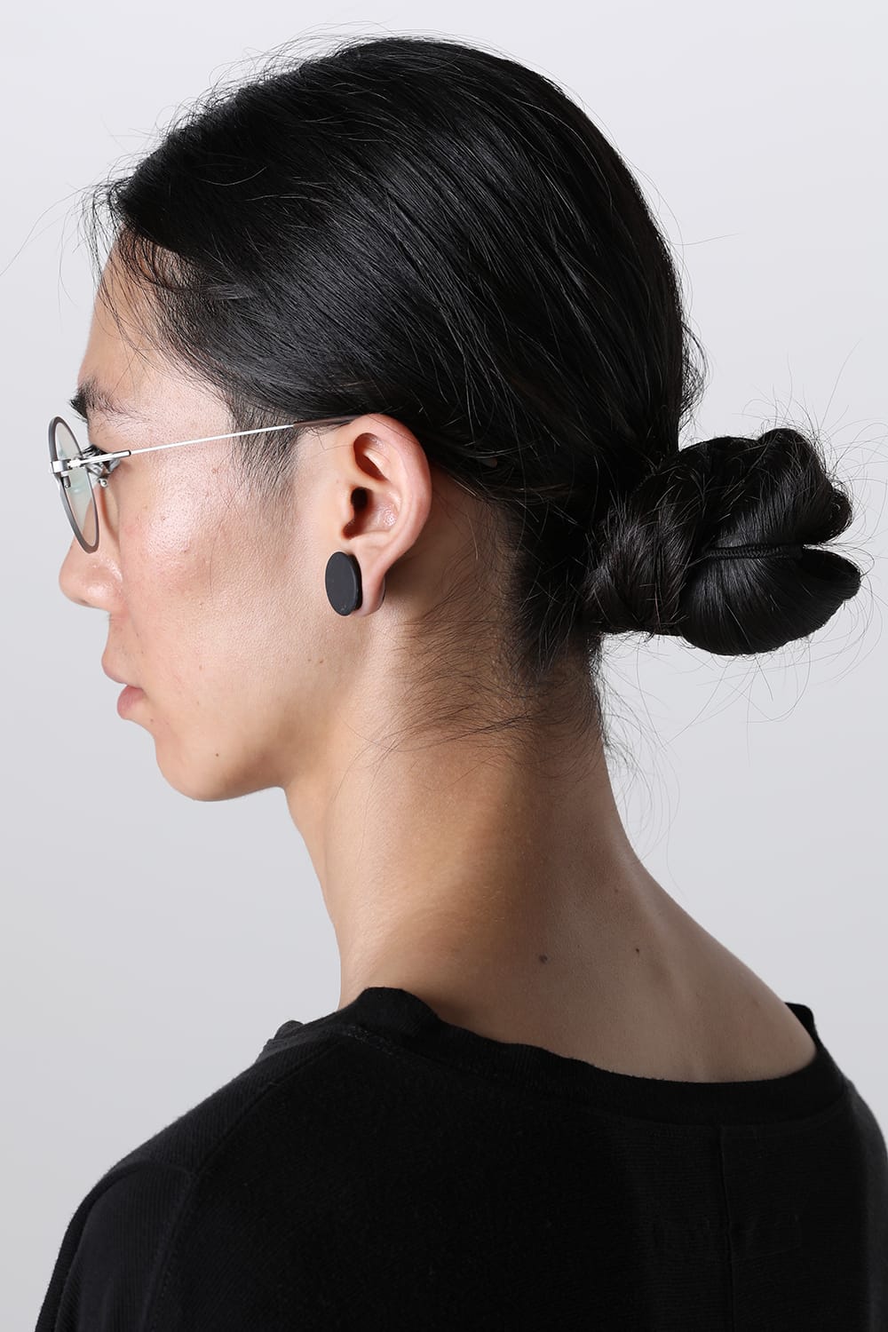 RIGARDS x The Viridi-anne collaboration sunglasses - RG2001TVA Gray + Gray / Clear + D.Gray Lens / Matte