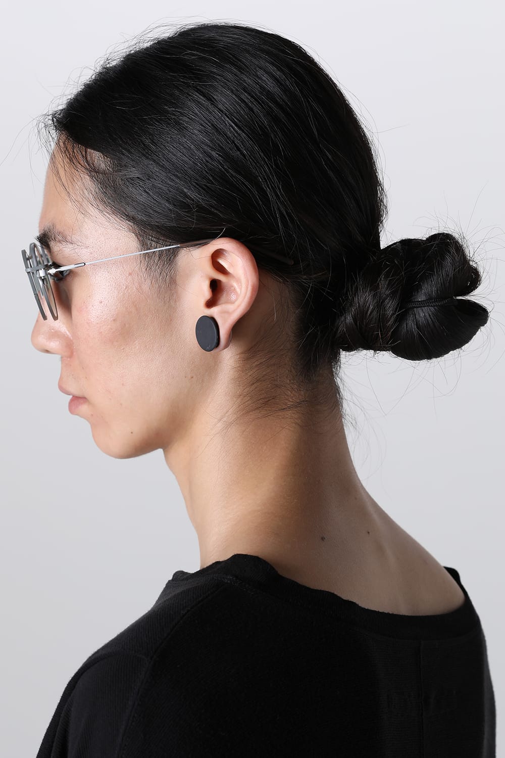 RIGARDS x The Viridi-anne collaboration sunglasses - RG2001TVA Gray + Gray / Clear + D.Gray Lens / Matte