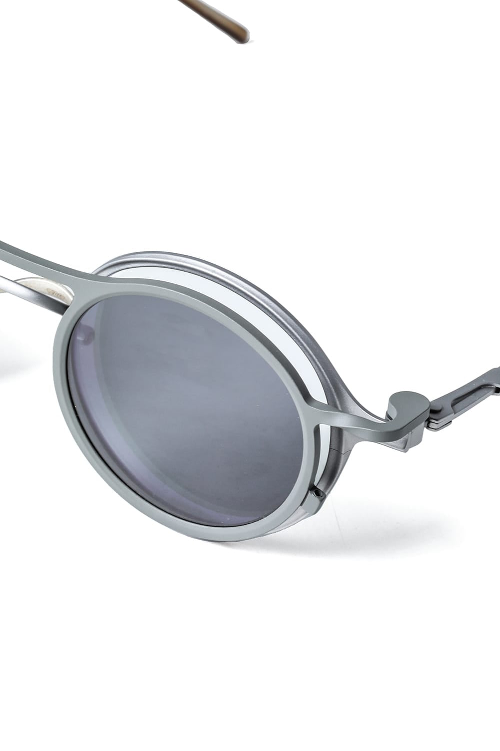 RIGARDS x The Viridi-anne collaboration sunglasses - RG2001TVA Gray + Gray / Clear + D.Gray Lens / Matte