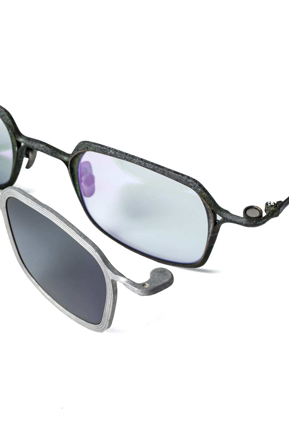 RIGARDS collaboration sunglasses - RG2004TVA Jade / Silver / Dark Gray