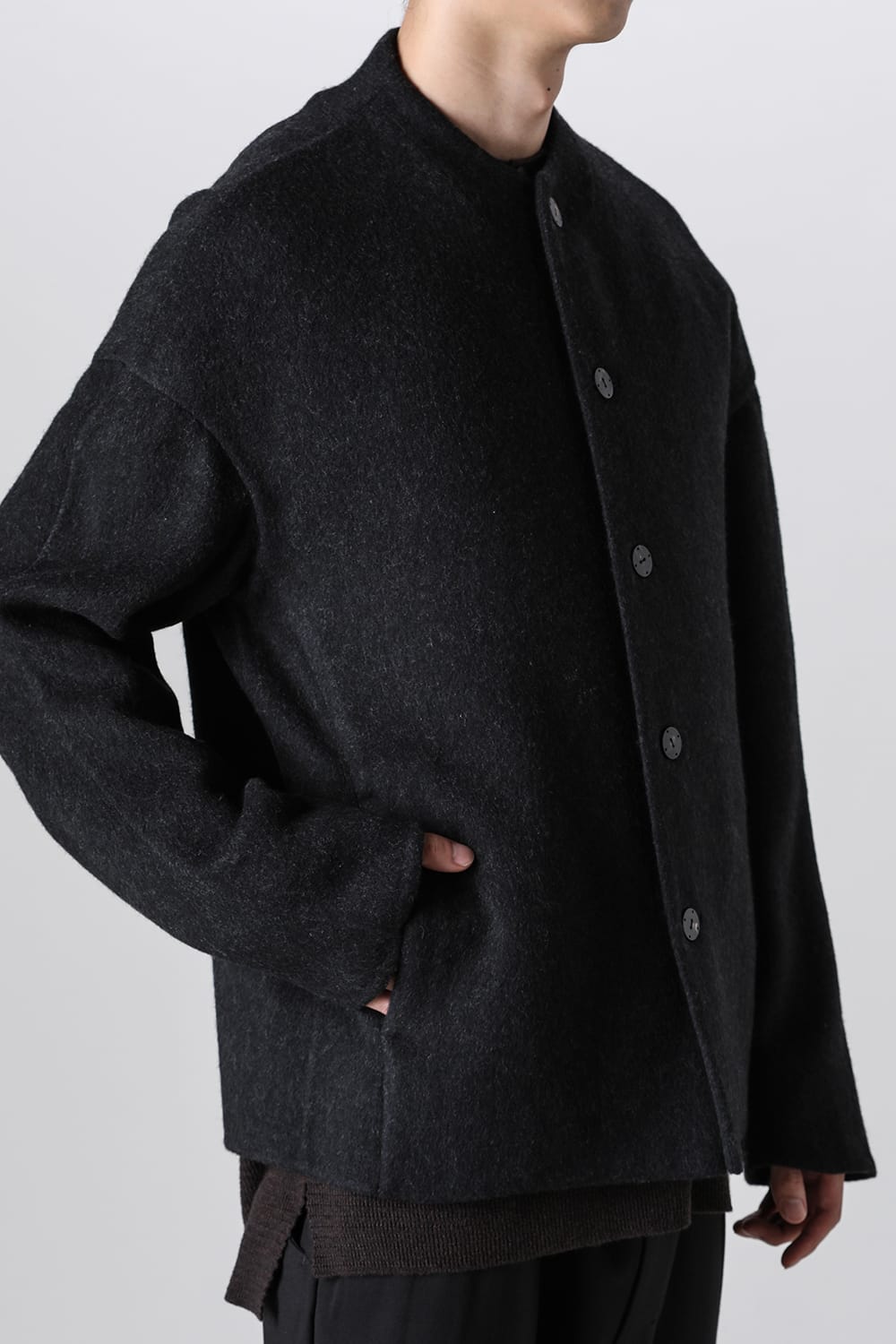 ジャケット ハンドソーイング ウール スーパー 120’s / bamboo