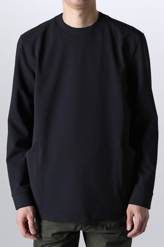 Solid Jersey L/S Black