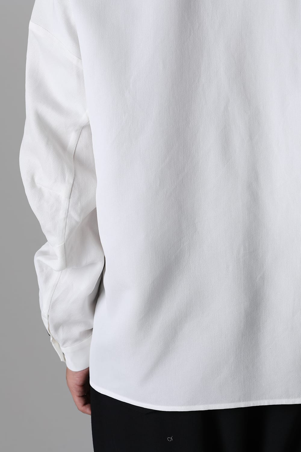 シャツ ルーズフィット コットン リネン ホワイト