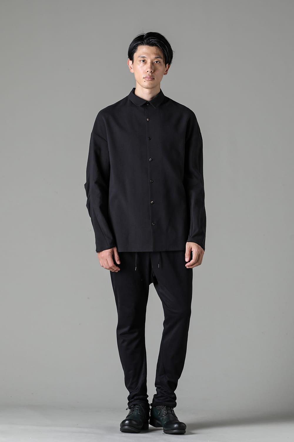 シャツ ルーズフィット コットン/シルク