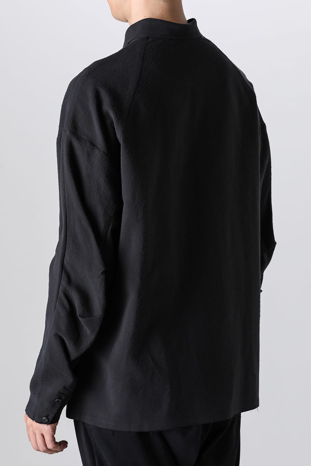 シャツ ルーズフィット コットン/シルク