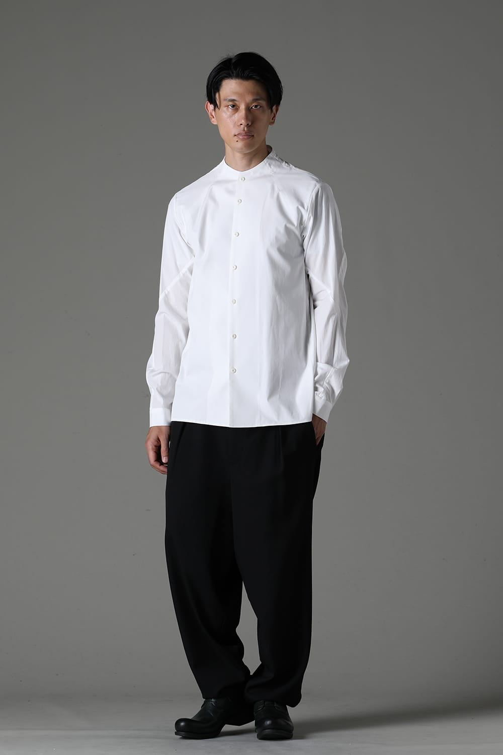 シャツ 170/2 スビン コットン ホワイト