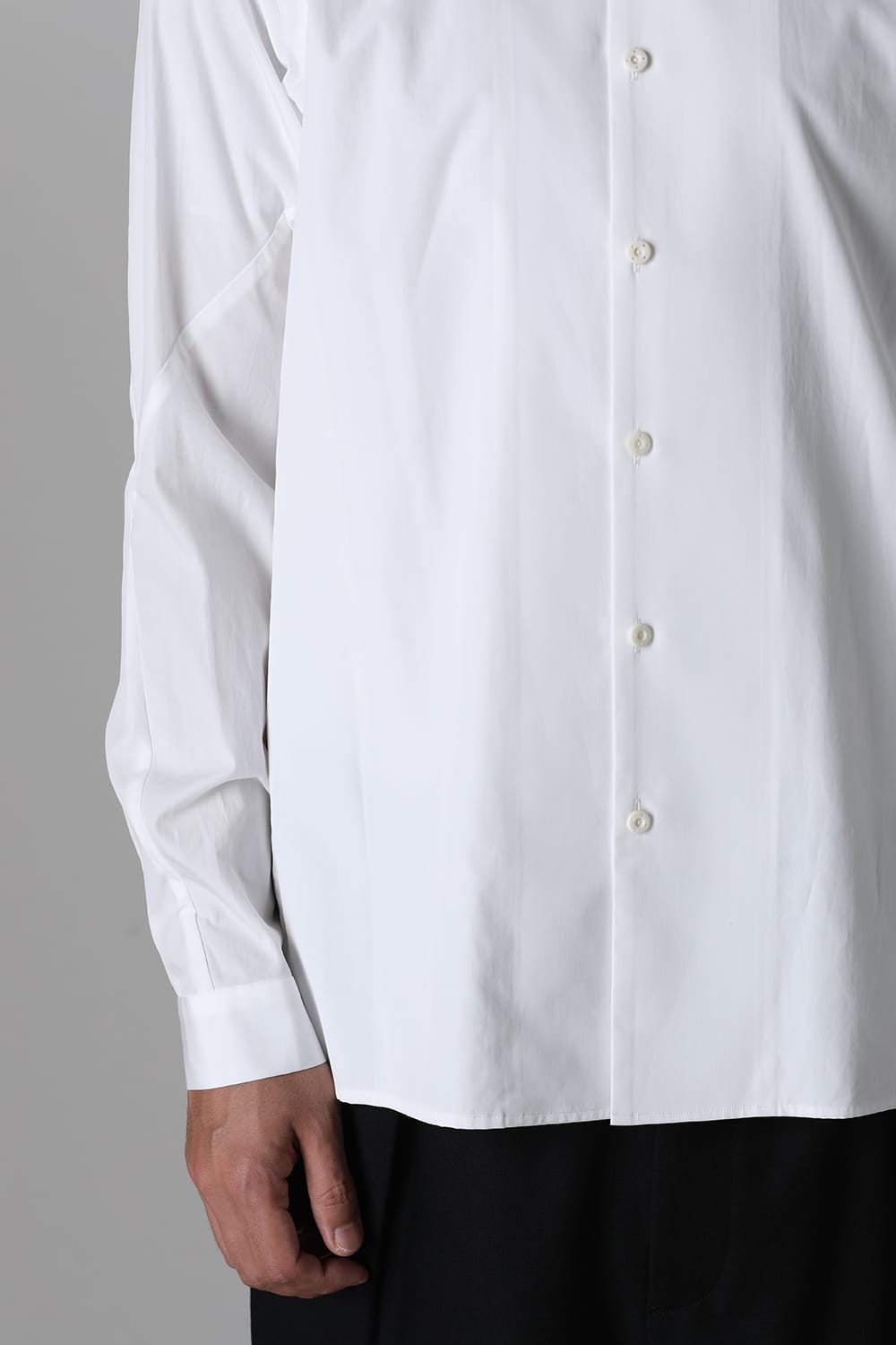 シャツ 170/2 スビン コットン ホワイト