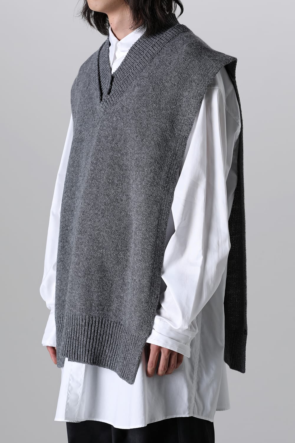 Stole Medium Grey Melange