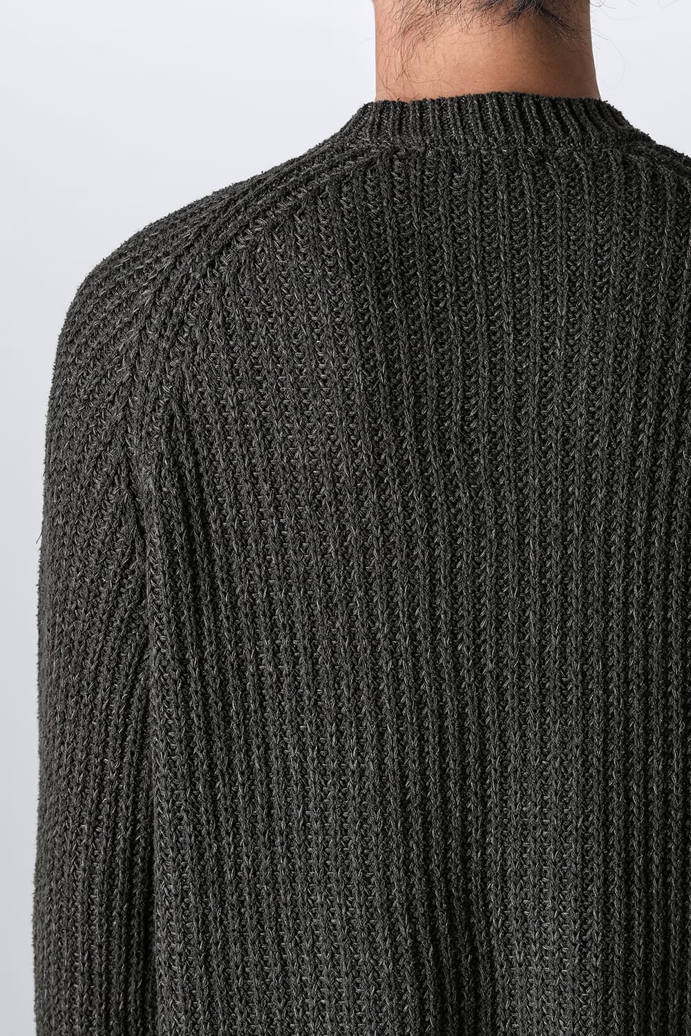 Knit long sleeve loose fit Olive