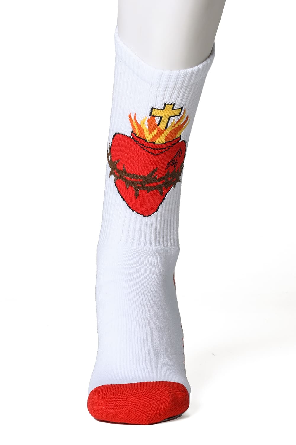 HEART Socks White
