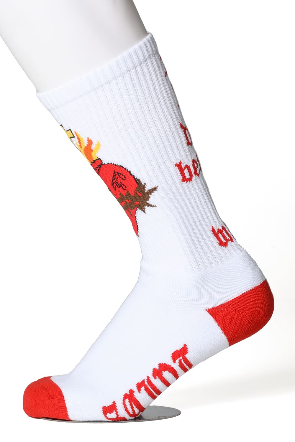 HEART Socks White