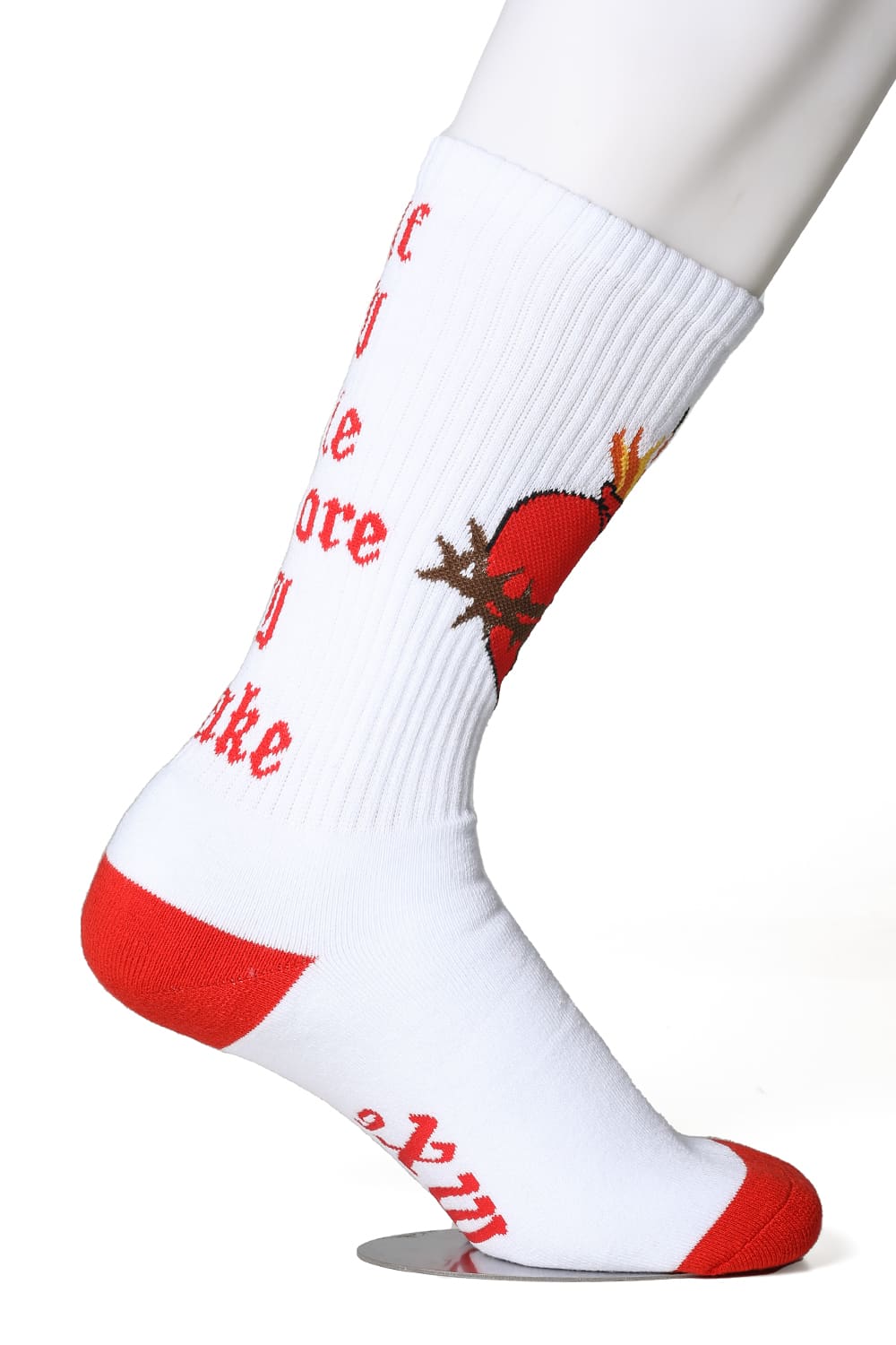 HEART Socks White
