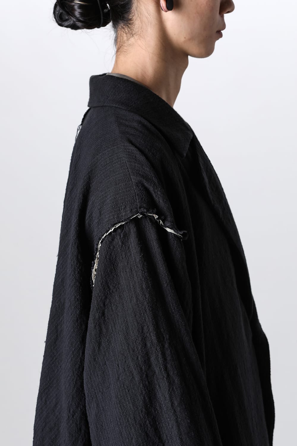 Hand Dyed Rawing Over size Coat