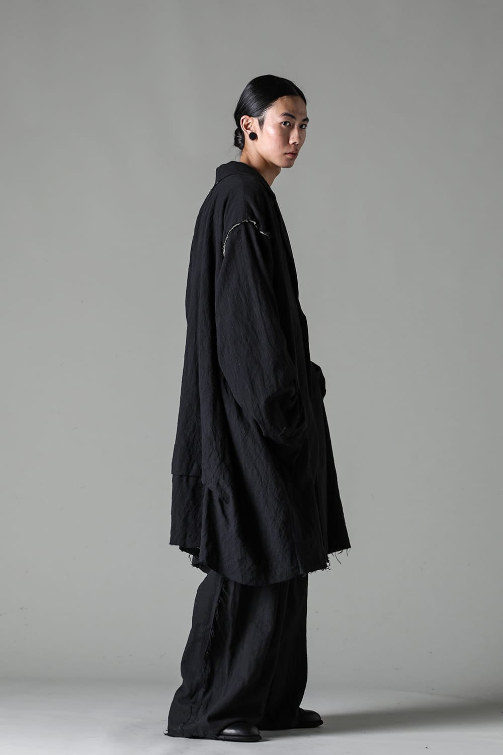 Hand Dyed Rawing Over size Coat