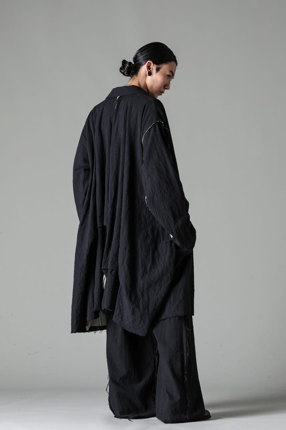 Hand Dyed Rawing Over size Coat