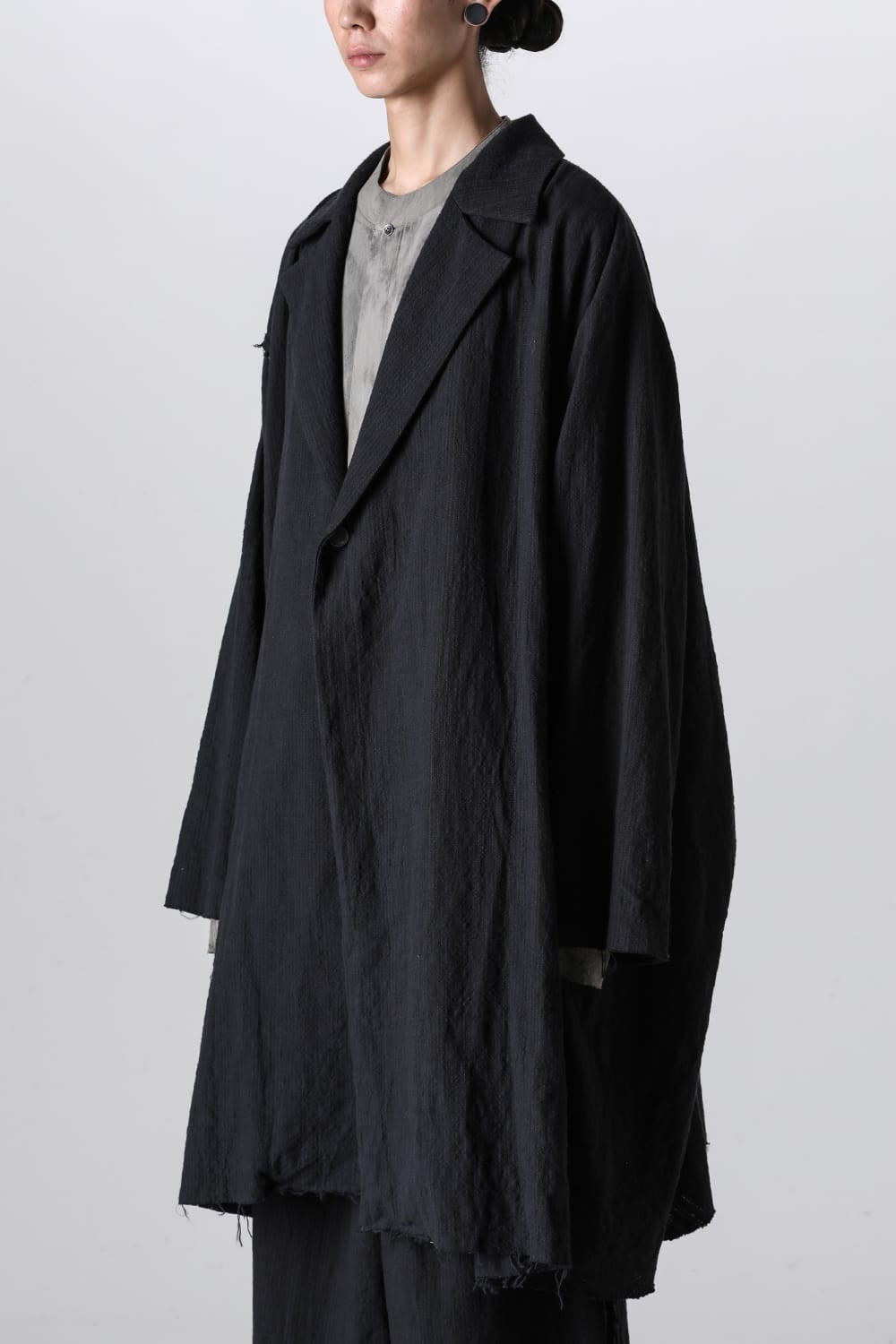 Hand Dyed Rawing Over size Coat