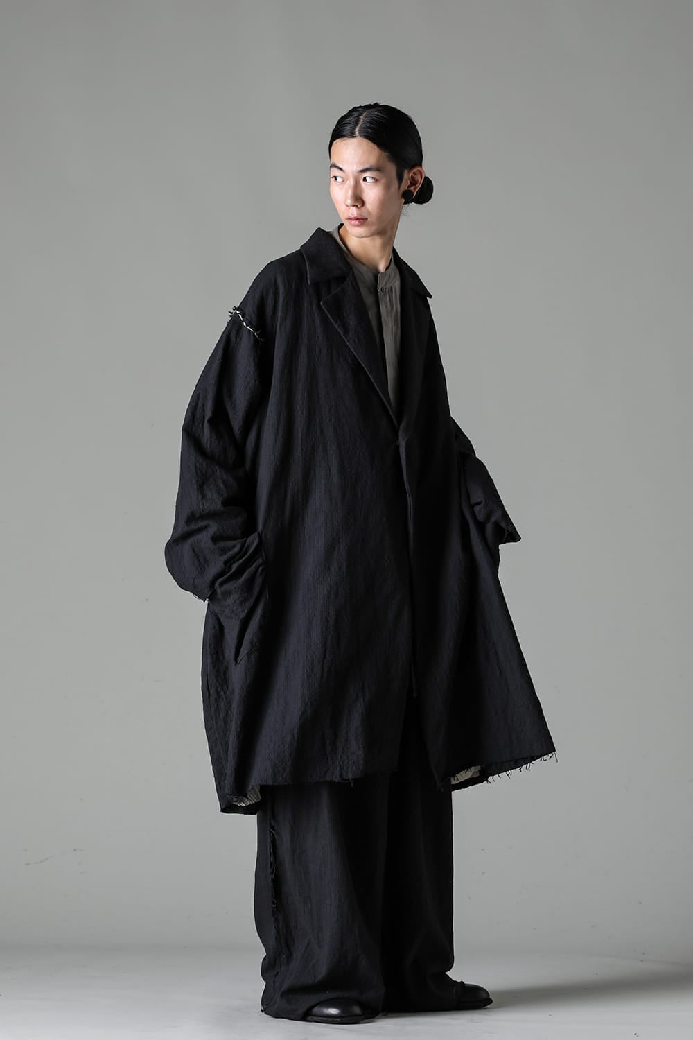 Hand Dyed Rawing Over size Coat