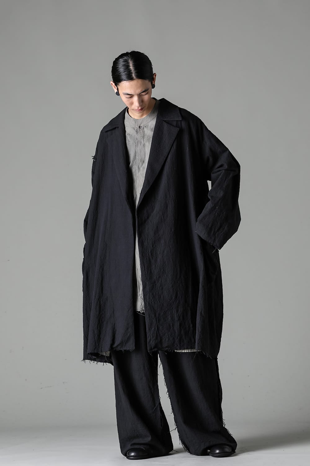 Hand Dyed Rawing Over size Coat