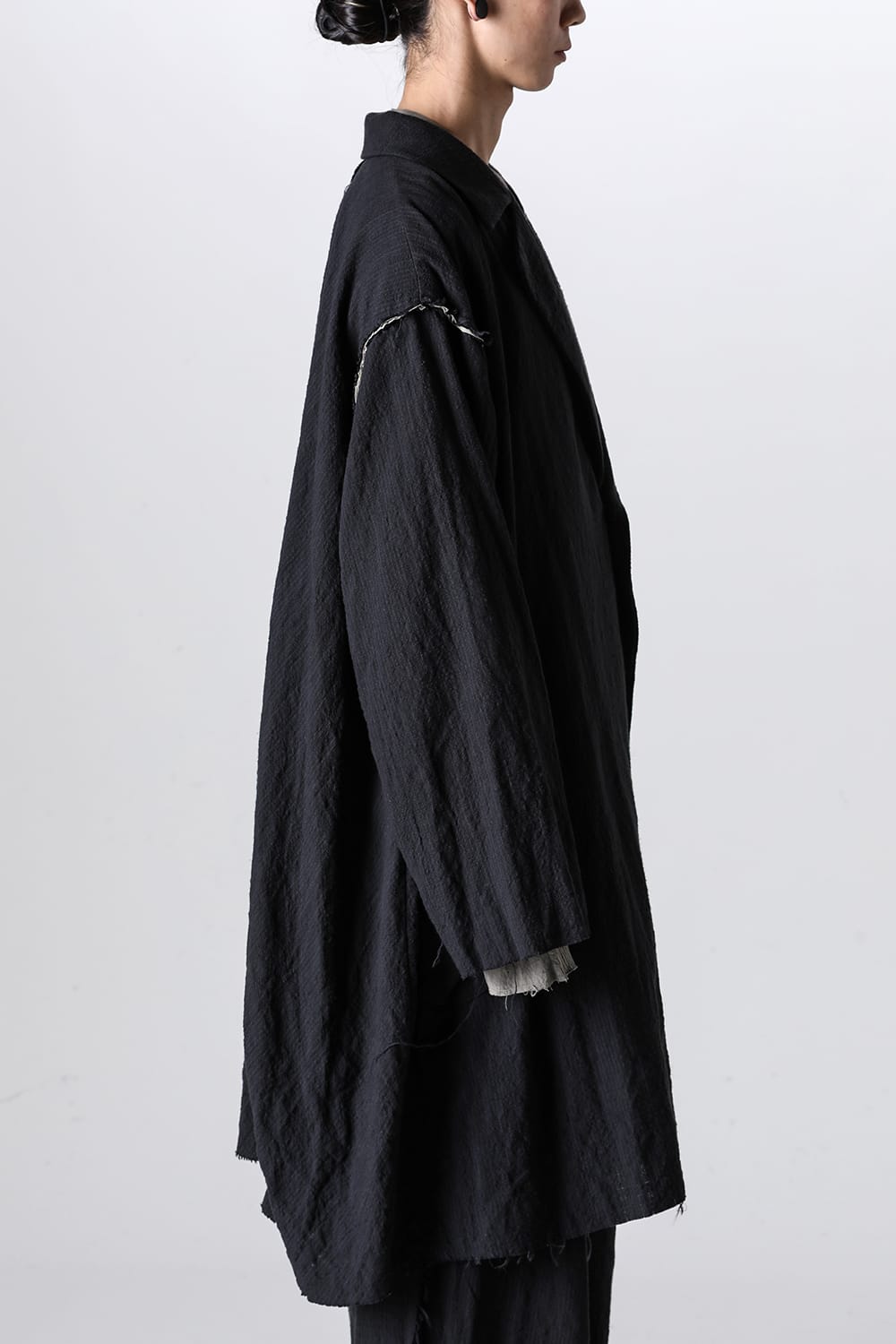 Hand Dyed Rawing Over size Coat