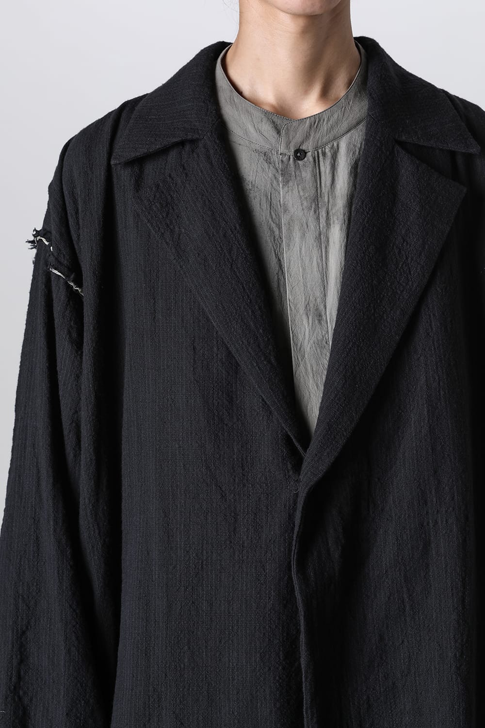 Hand Dyed Rawing Over size Coat